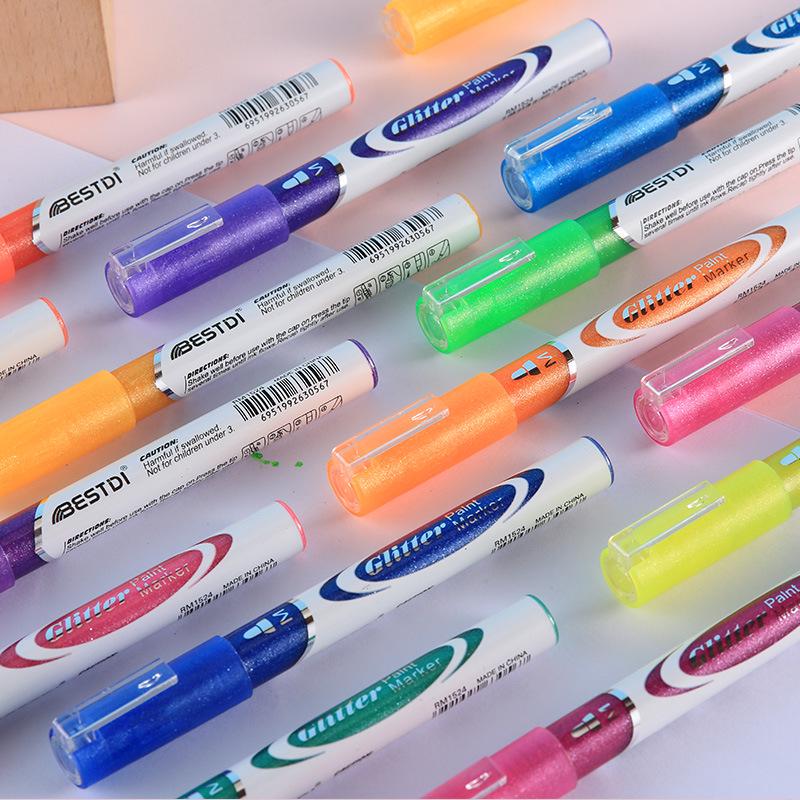 Biaodian Acrylic Marker Set: Quick-Drying, Kid-Friendly Watercolor Pens for Drawing and Hand Painting