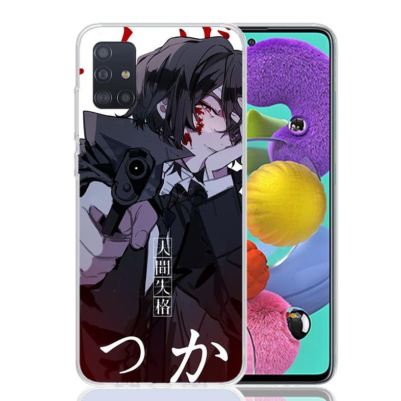 Bungo Stray Dogs Dazai Phone Case For Samsung Galaxy A52 A32 A22 A12 A02S A50S A30S A51 A31 AA71 Note 20 Ultra 10 S10 Plus Galax