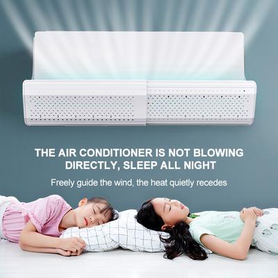 Air Conditioning Windshield Punch Free Foldable Anti-direct Blowing Baffle Hanging Retractable Air-conditioning Wind Deflector