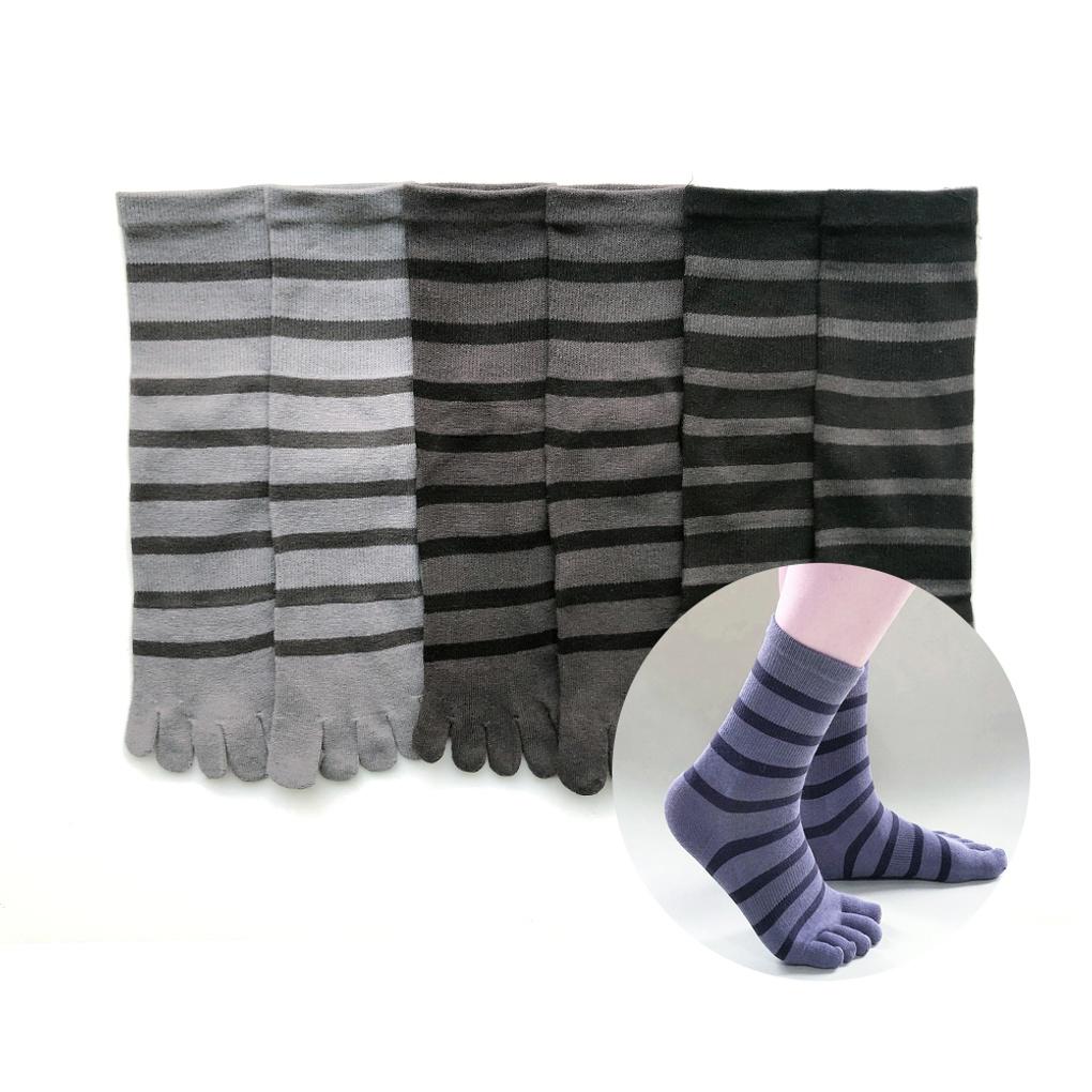 

Men s Ringle Pattern Five-Toe Mid-Calf Socks (5 Pairs) 5 pairs (excluding out of stock)