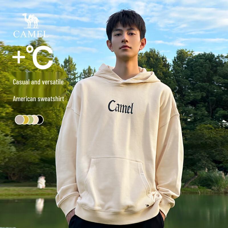 

CAMEL Men s Karry Wang Inspired Plush Hooded Sweatshirt 2XL