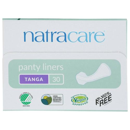 Natracare, Panty Liners, Organic Cotton Covers for Thongs, 30 Count