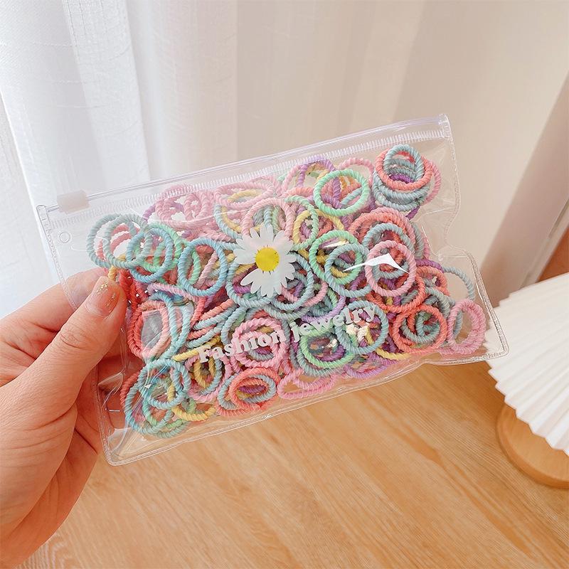 

Kids Hair Ties - Elastic, Hair-Friendly Korean Style Accessories for Girls