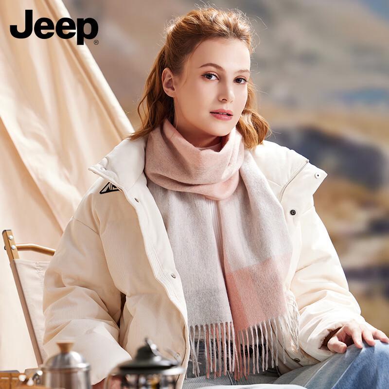 JEEP Women's Pure Wool Autumn Winter Shawl