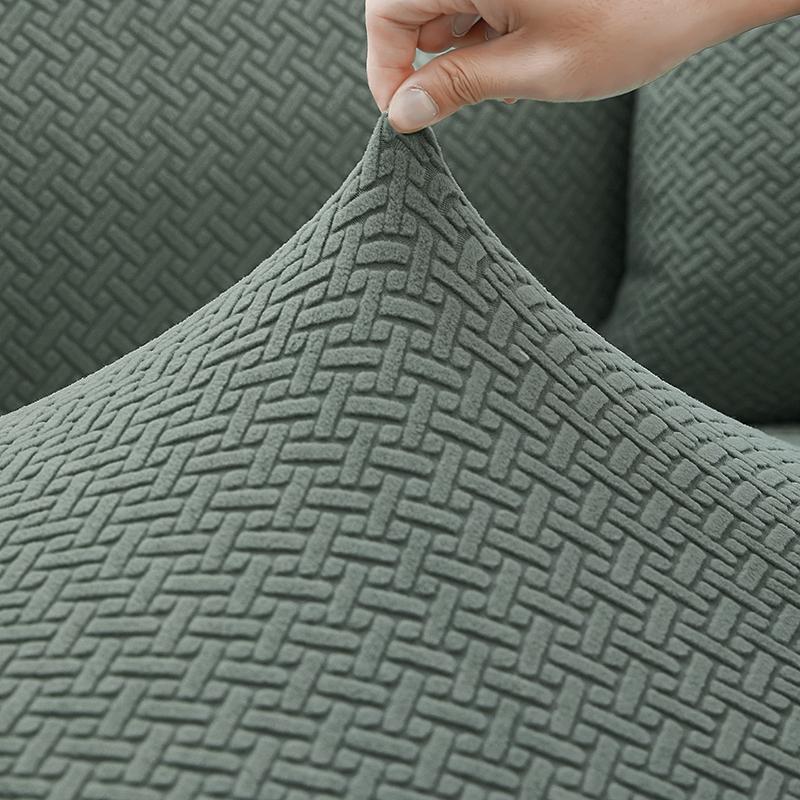 Thick Jacquard Sofa Seat Cover Elastic Sofa Cover Protector Couch Cover For Sofa Anti-Dust Removable Sofa Cushion Cover