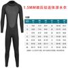 3mm Neoprene Full Body Wetsuit Men Women Warm Water Surfing Diving Swimming Snorkeling Fall Use