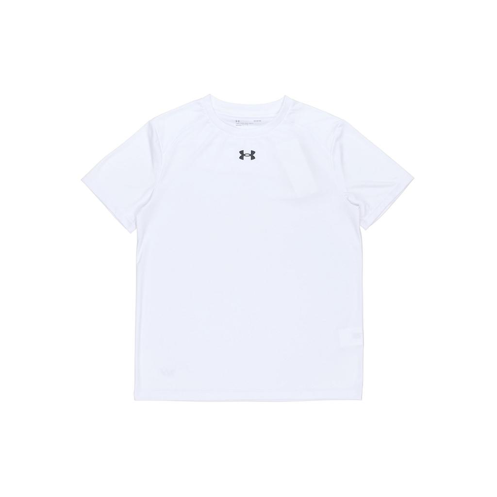 Under Armour Round Neck Training Short Sleeve T-Shirt Men Tops White 21500513-100