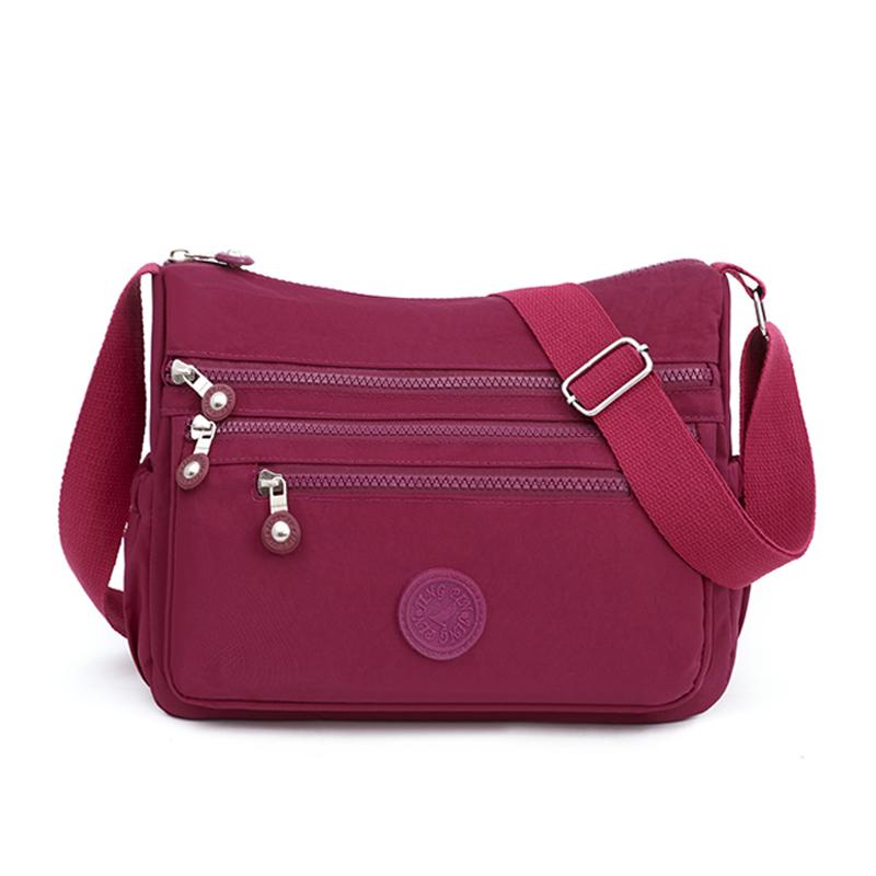 Women's Messenger large capacity Shoulder Bag Polyester Fashion Cosmetic Bag Simple and Versatile Handbag Crossbody Bag