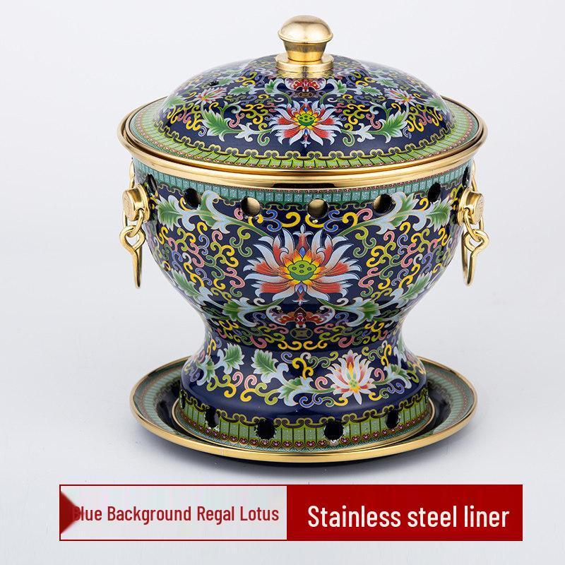 Personal Copper Hot Pot with Alcohol Stove