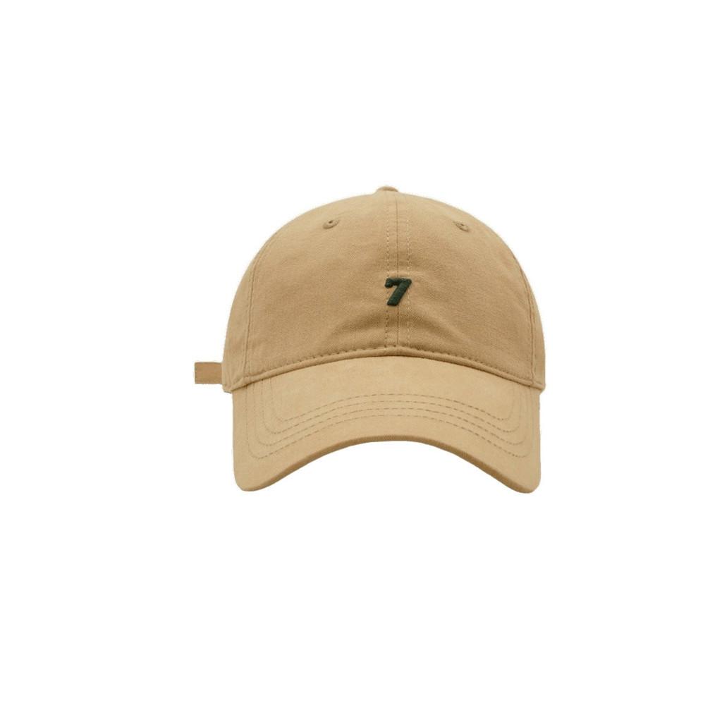 Streetwear Embroidered Seven Digit Cotton Baseball Cap With Wide Brim For Casual Summer Wear