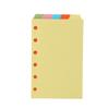 Office Stationery for Notebook Subject Tab Dividers Refill Papers Binder Dividers A5 A6 A7 Index Divider Index Pagination
