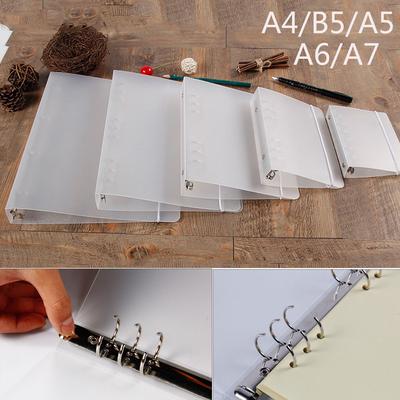 Stationery Journal Diary Plastic Shell File Folder Notebook Shell Ring Binder Notepad Cover