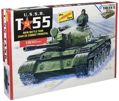 Platts Soviet Army Plastic Model HL415 1/35 T-55