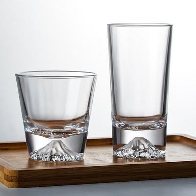 310ml/350ml Creative Iceberg Cup Household Trendy Fuji Mountain Water Cup Exquisite Cocktail Glass Luxury Wine Glass Drinkware