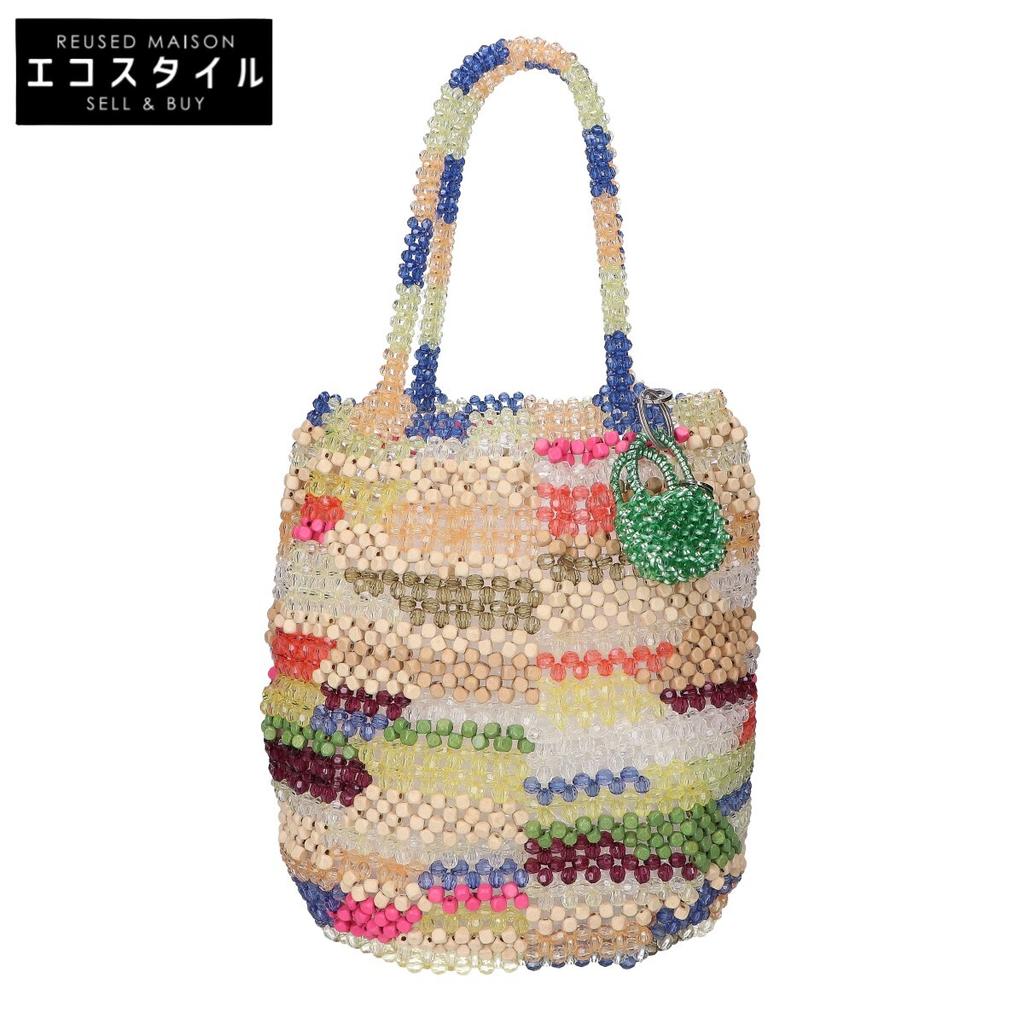 ANTEPRIMA [Beautiful condition] Beads with wire Handbag multicolorUsed
