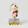 JIM SHORE Snoopy & Woodstock Rock <Christmas> 6017236