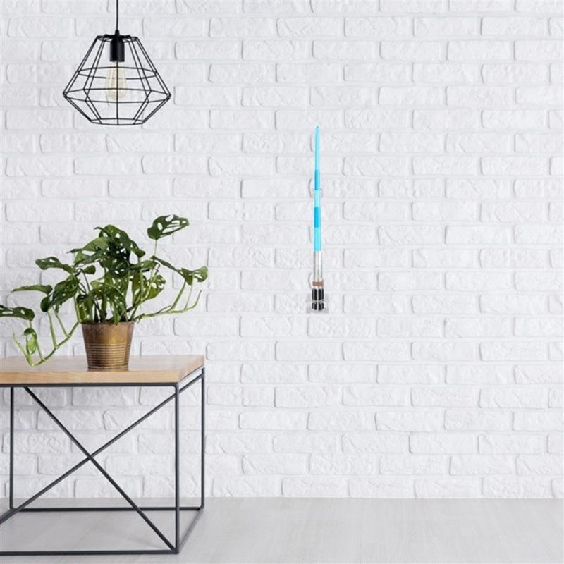 Wall Mounted Lightsaber Display Stand Acrylic Transparent Organizer Supplies for Living Room Wall Door Vertical Storage