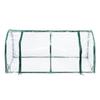 Plant Cover Frame Removable Steel Zipper Garden GreenHouse PVC Warm Garden Outdoor Household Plant 128x60x58cm