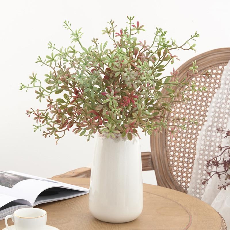 Indoor Milan Leaf Decor With Durable Plastic Finish For Garden Decoration Gift