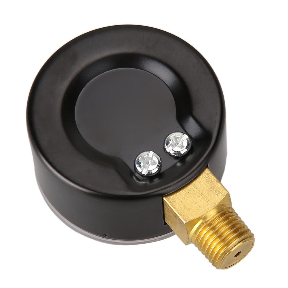 Low Pressure Gauge for Fuel Air Hydraulic 50mm 0/15 PSI 0/1 Bar 1/4 BSPT