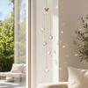 Wind Chime Sun Catcher 7-Color AB Crystal Balls & Light Beads Crystals Ball