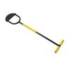 Manual Lawn Edger Steel Structure Saw Tooth Blade T Handle Sponge Cover Wide Pedal Garden Trimming