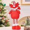 Christmas Doll Ornament Santa Claus Snowman Elk Decoration Festive Tree Decor Christmas Party Supplies