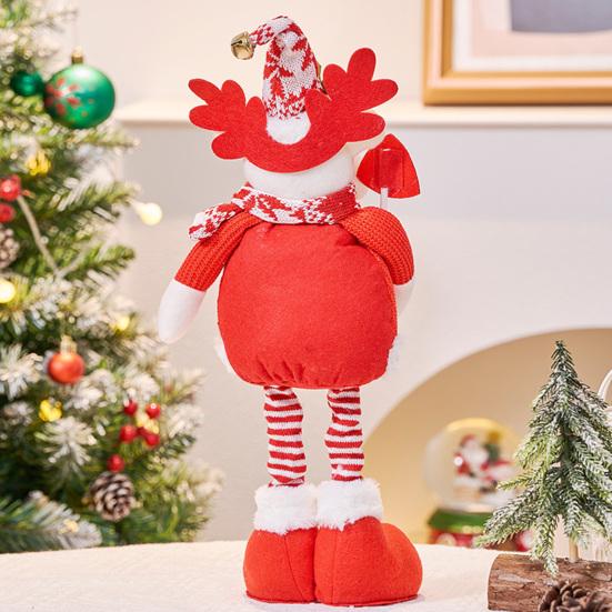 Christmas Doll Ornament Santa Claus Snowman Elk Decoration Festive Tree Decor Christmas Party Supplies
