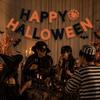 Reusable Halloween Paper Pull Flag Party Decor Pull Flag  Ghost House Atmosphere Decoration