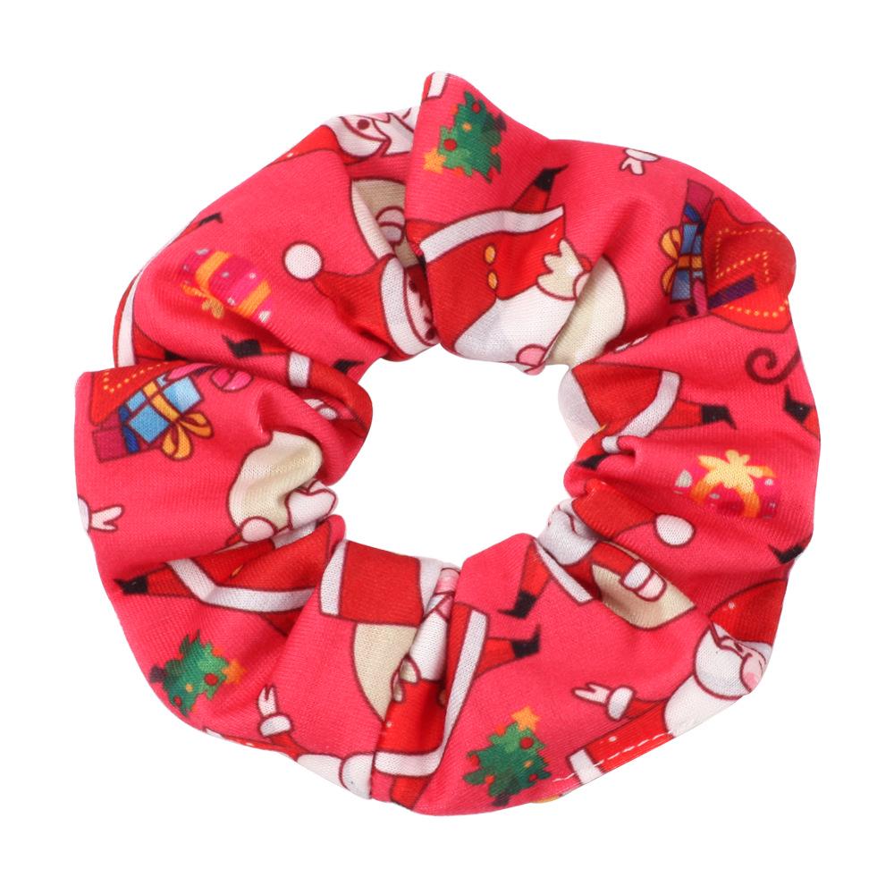 Christmas Hair Ring Set: Snowman, Bells, Santa Hat, Antlers, Candy Cane & Festive Accessories