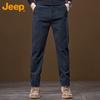 Jeep Men's Corduroy Straight Leg Casual Pants