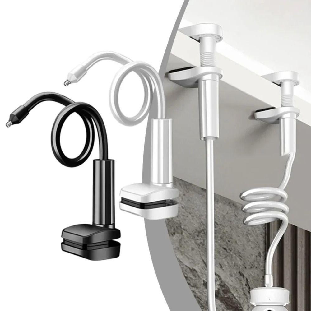 Adjustable Cradle Security Camera Clip Holder Galvanized Steel Pipe Support  Cabinet