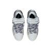 Li Ning Golden Fabric Synthetic Leather Sports Slip Resistant Shock Absorbing Wear Resistant Low Top Skate Shoes Women Sneakers Frost-White AECS074-1
