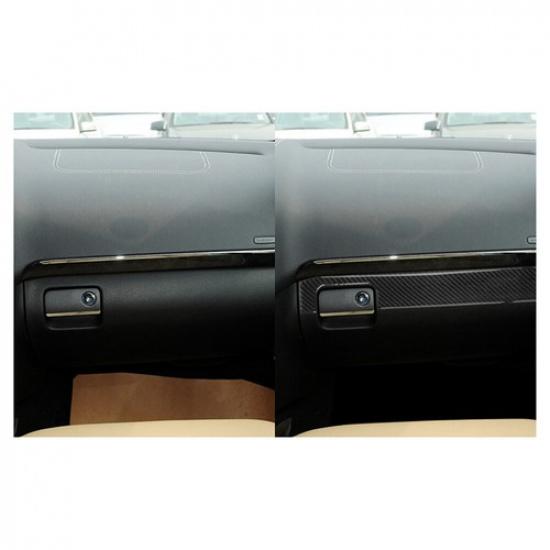 Carbon Fiber Interior Passenger Dashboard Cover Trim For Mercedes M-Class W164