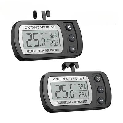 Electronic Digital Refrigerator Freezer Thermometer Max/Min Record Function with Hook Household Kitchen Thermometer