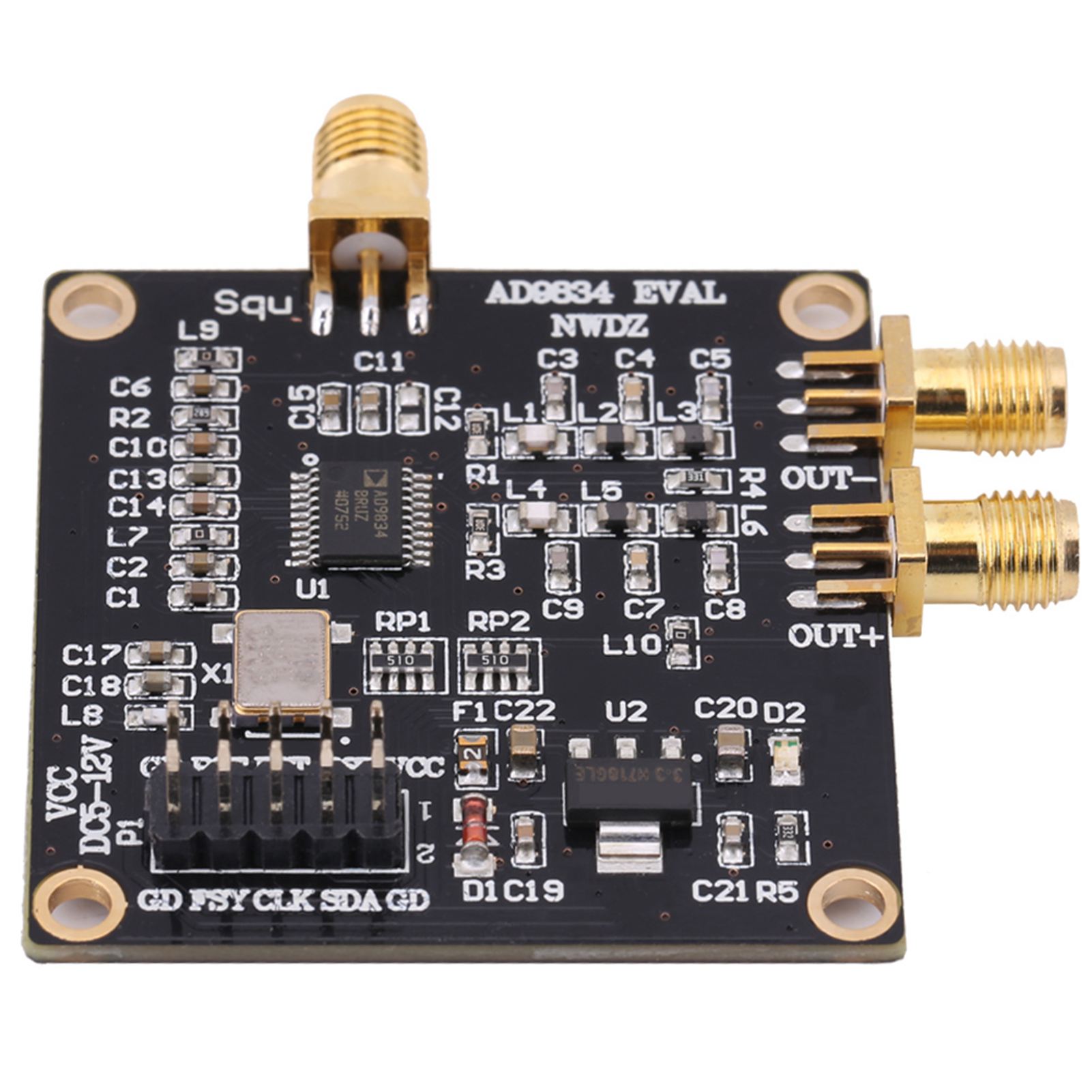 

1 шт. AD9834 DDS генератор сигналів модуль синусоїдального трикутника генератор прямокутних хвиль