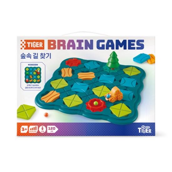 My Little Tiger Brain Games Finding a Path In the Forest, Popular Korean Game