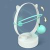 Cat Toy Interactive Toys with Swinging Ball Replaceable Plush / Leaking Balls Battery Operated Perpetual Swing Toys for Kitten