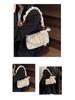 Pearl Temperament Women's Ruched Cloud Shoulder Bag - Spring 2025 Fashion