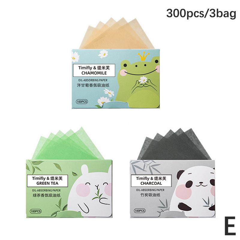 300 Pcs Portable Premium Face Oil Blotting Paper Facial Cleanser Sheets For Face Makeup Friendly Blotting Paper