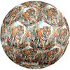 1pc Tiger Watercolor Art Theme Soccer Ball Football, Size 5, Lightweight PVC, Outdoor Training Soccer Ball,Sports Gift T61421