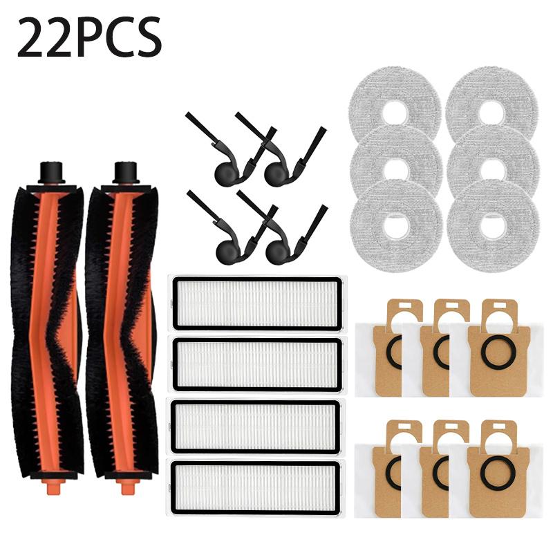 For Xiaomi H50 PRO  OV42GL Robot Vacuum Cleaner Accessories Main Side Brush Mop Cloth HEPA Filter Dust Bag Spare Parts