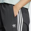 Adidas 3 Stripe Woven Parachute Pants Loose Fit Black  Iy7251 