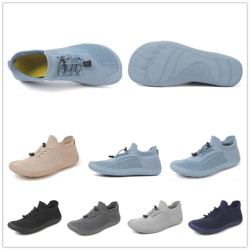 Men Wide Toe Walking Shoes Women Comfortable Barefoot Casual Footwear New Flat Light Weight Sports Zapatillas Couple Size 36-46