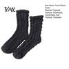 Cozy Indoor Floor Socks Thickened Plush for Women, Thermal Sleep Socks, Coral Fleece Warm Cute Macaron Color Soft House Winter Autumn Cold Weather