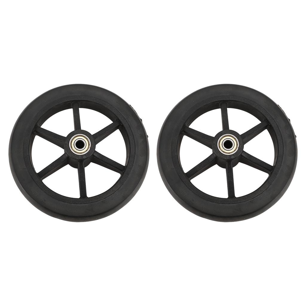 2pcs Wheelchair Wheel 6 Inch Replacement Electric Wheelchair Accessory for Most Electric