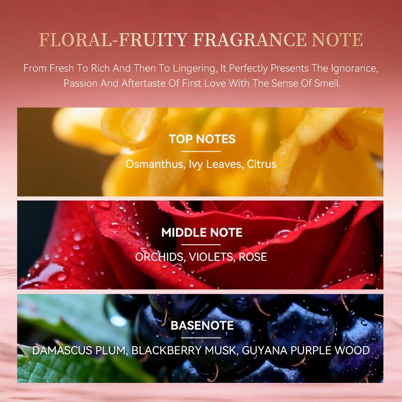 Deold My First Love Perfume for Women – Eau De Parfum Floral Fruity Long Lasting 50ml