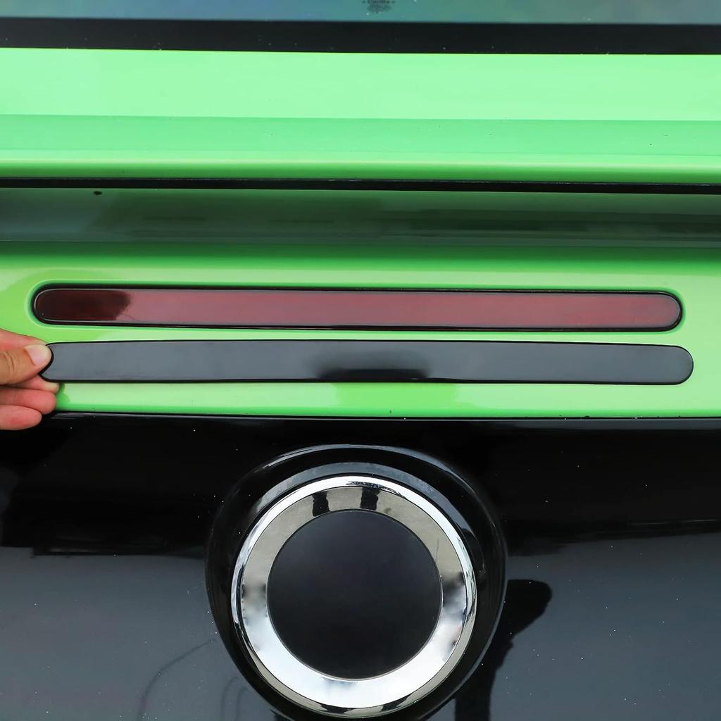 RT-TCZ Exalted 3rd Brake Light Cover Guard Trim Frame Bezels Decoration Accessories for Ford Mustang 2010-2014(Black)