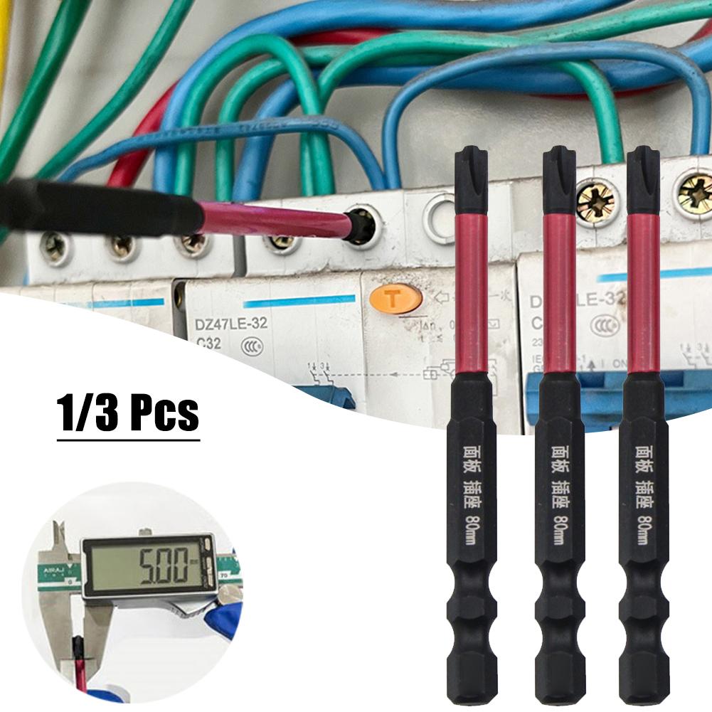 Accesorii pentru șurubelniță de 80 mm Oțel aliat de rezervă Special