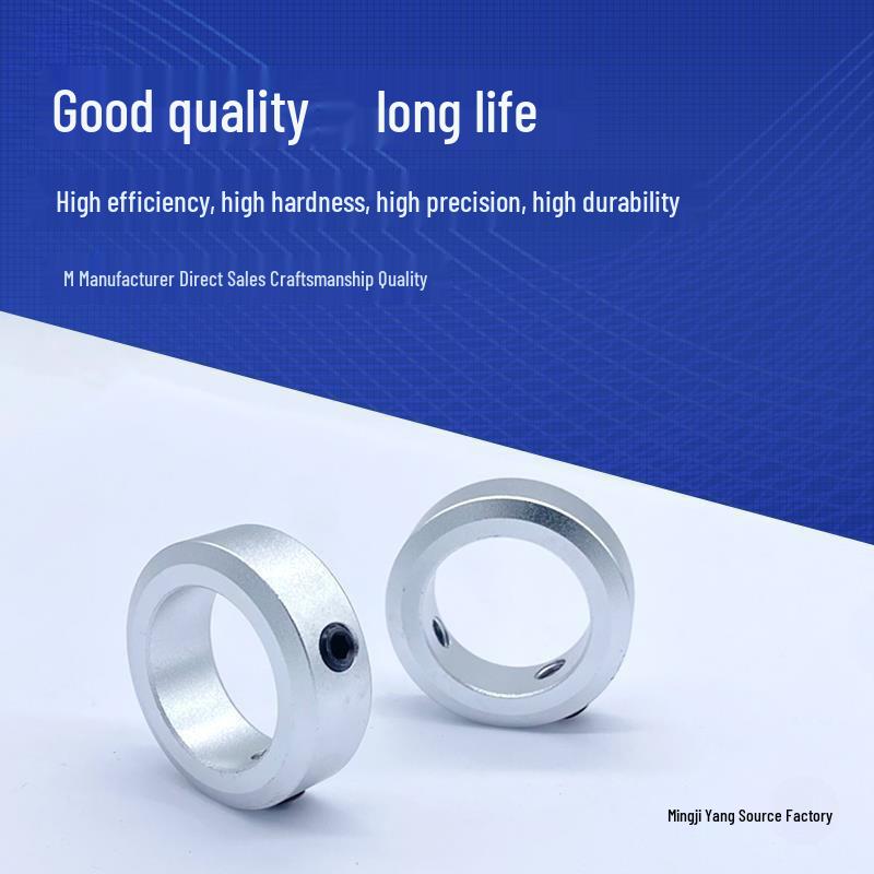 Set Screw Positioning Collar with Locking Fixing Ring for Shaft Alignment